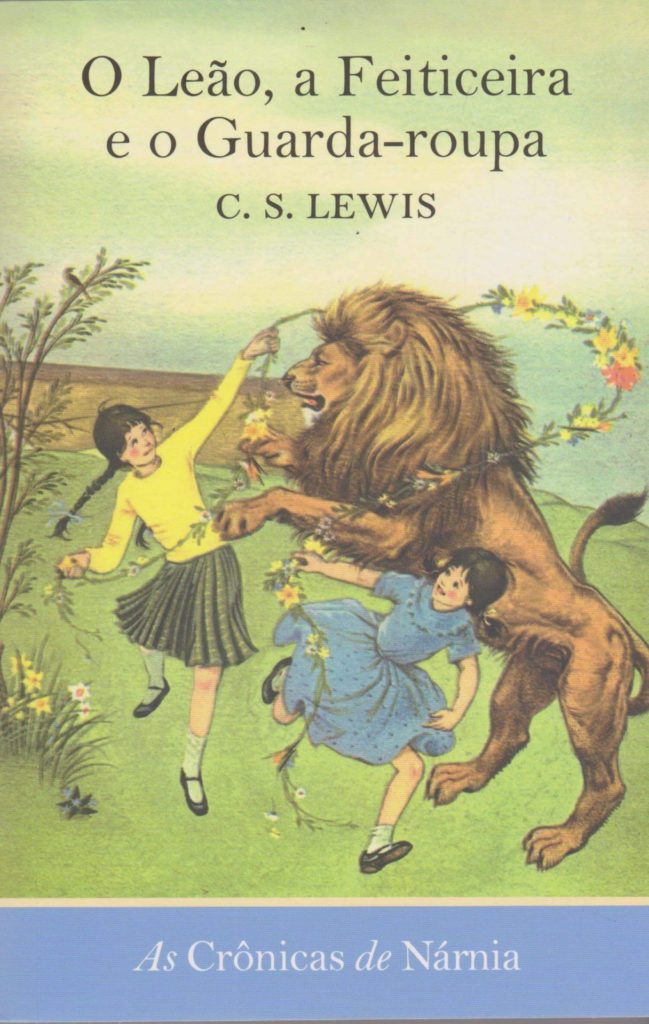 Capa do livro O Leão, a Feiticeira e o Guarda-Roupa