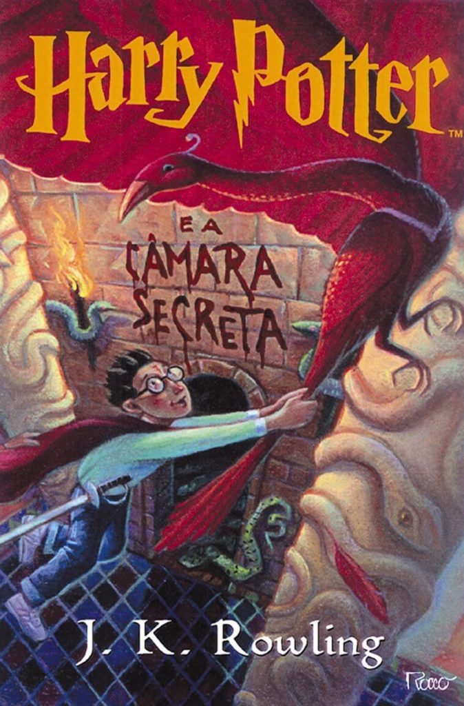 Capa do livro Harry Potter e a Câmara Secreta
