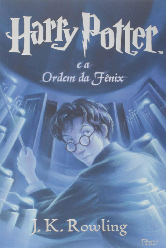 Capa do livro Harry Potter e a Ordem da Fênix