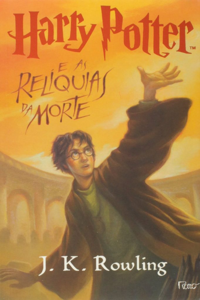 Capa do livro Harry Potter e as Relíquias da Morte