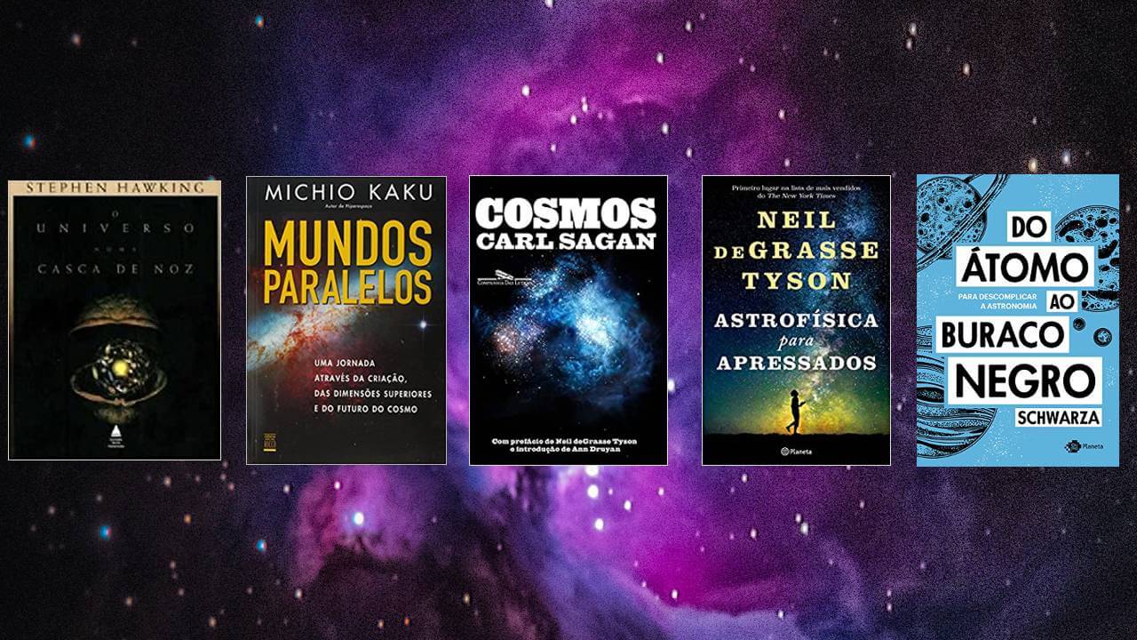 livros que falam sobre o universo
