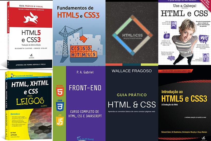 melhores livros de html e css